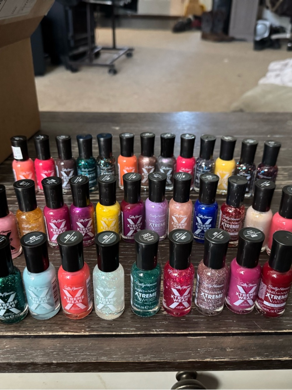 Sally Hansen Xtreme Wear Assorted Nail Polish Lot - Mixed Colors